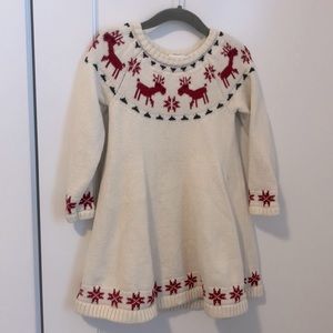 Hanna Andersson Knit Holiday Dress 3T